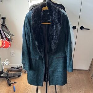 Banana republic wool car coat